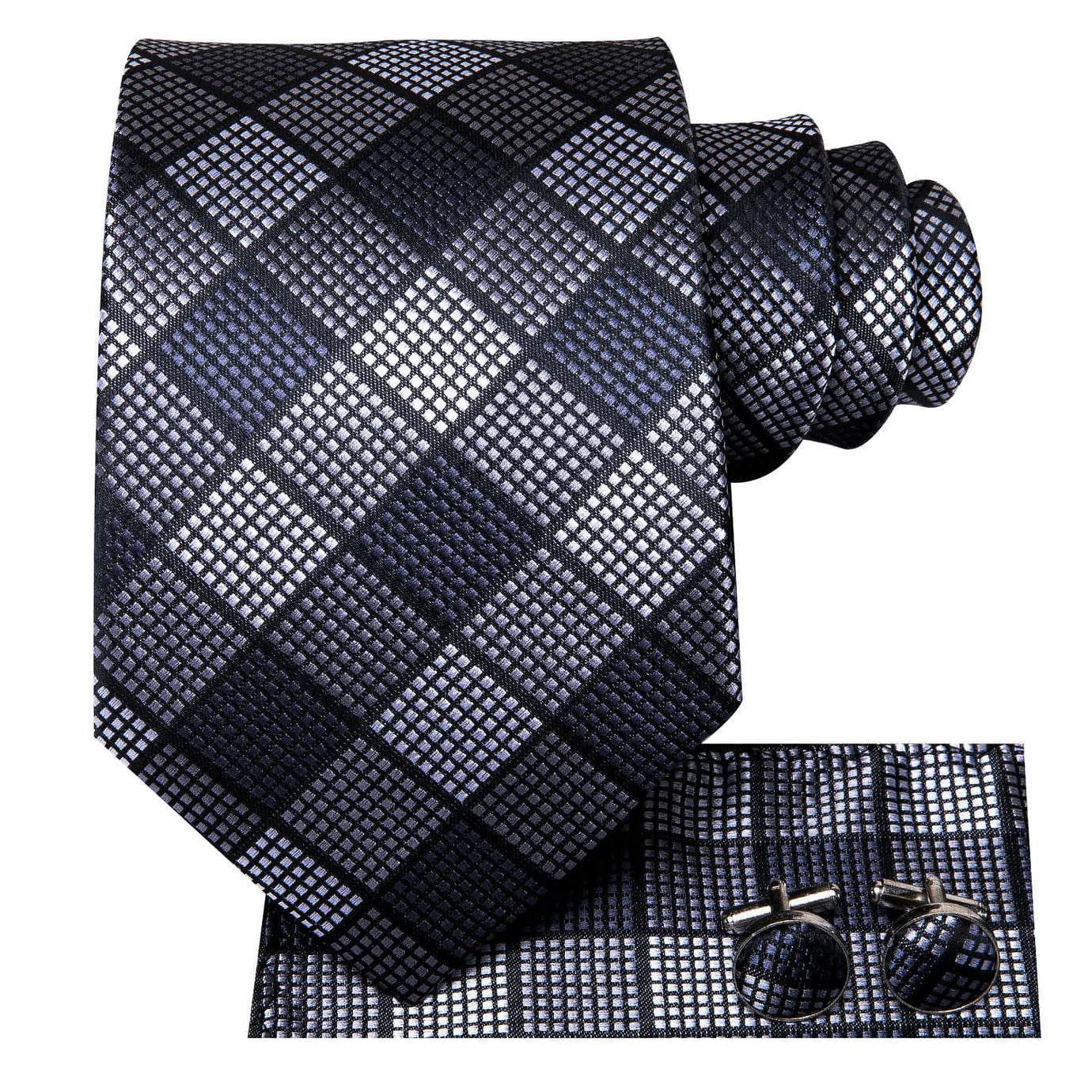 BLACK/GREY/SQUARE  SET 1017